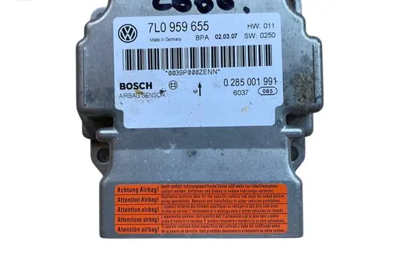 Porsche Cayenne (9PA) Airbag control unit/module 7L0959655 0285001991