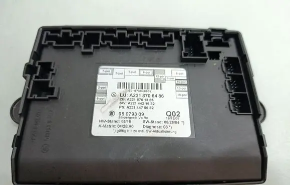 Mercedes-Benz S W221 Door control unit/module A2218706486