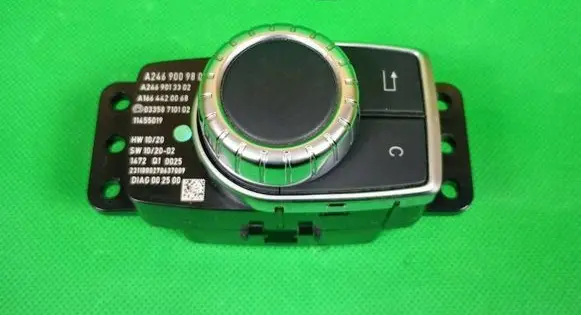 Mercedes-Benz B W246 W242 Multifunctional control switch/knob A2469009802 A2469013302 A1664420068