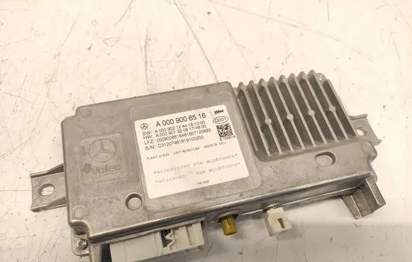 Mercedes-Benz C W205 Bluetooth control unit module A0009006516 A0009021244