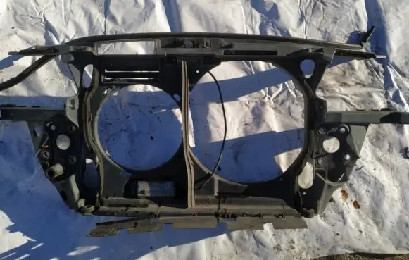 Audi A6 S6 C5 4B Radiator support slam panel 4b0121292k