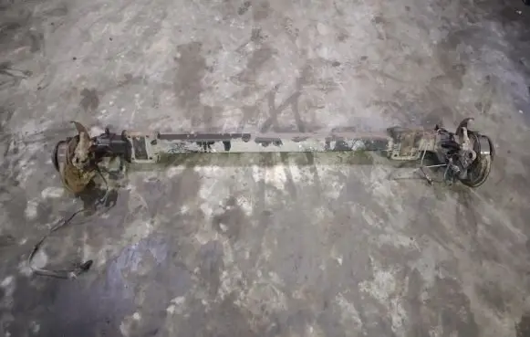Peugeot Boxer Rear axle beam 