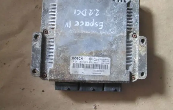 Renault Espace - Grand espace IV Engine control unit/module 8200309318 0281011325 8200309329