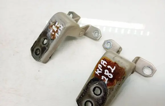 Front door hinge set