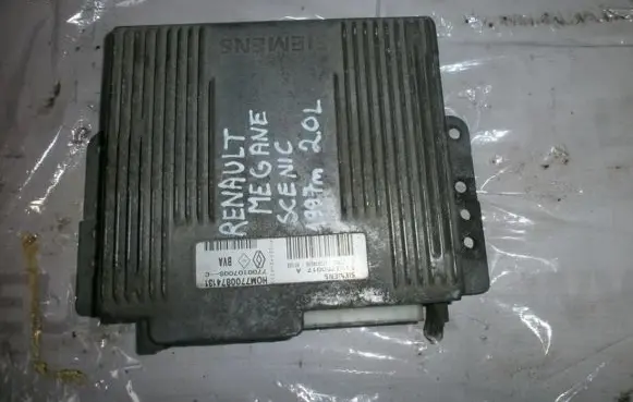 Renault Megane I Engine control unit/module s103750017a 7700874131