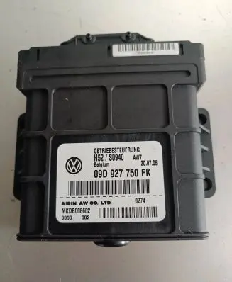 Audi Q7 4L Gearbox control unit/module 09D927750FK H52S0940 MKDB008602