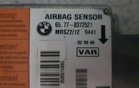 BMW 5 E39 Airbag control unit/module 65778372521