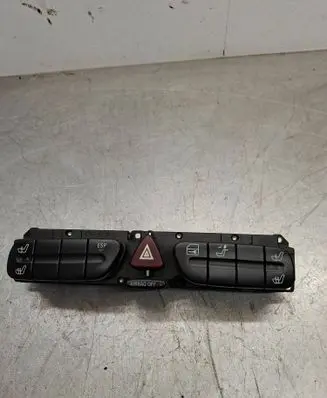 Mercedes-Benz C W203 Hazard light switch 2038215458 30169990001 3306090200