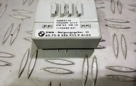 BMW 3 E46 Alarm control unit/module 657583869329 55892110 1123589431