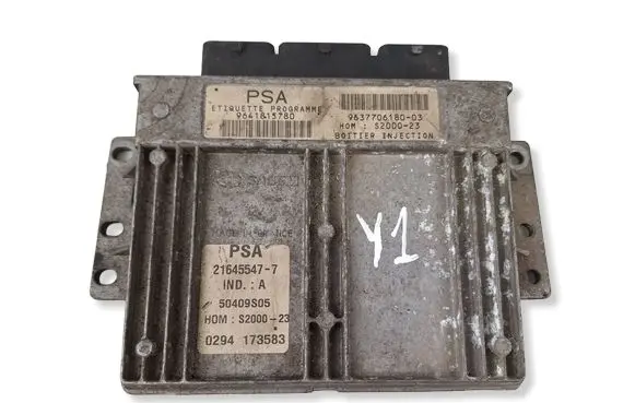Peugeot 206 Engine control unit/module 9641815780 216455477 50409S05