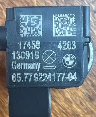 BMW 5 F10 F11 Airbag deployment crash/impact sensor 6577922417704 130919 174584263