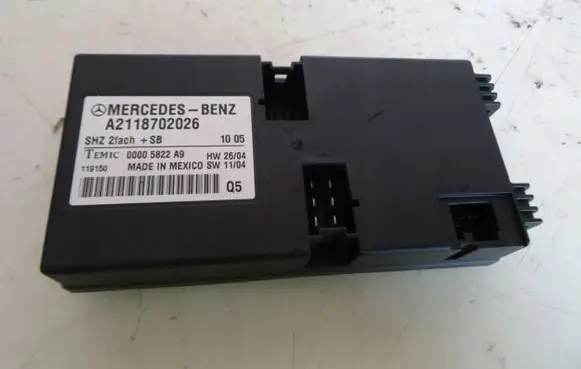 Mercedes-Benz E W211 Seat control module A2118702026