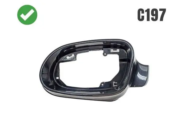 Mercedes-Benz CLK A209 C209 Plastic wing mirror trim cover 193209 193259