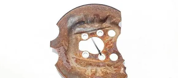 Citroen C4 I Picasso Rear brake disc plate dust cover 