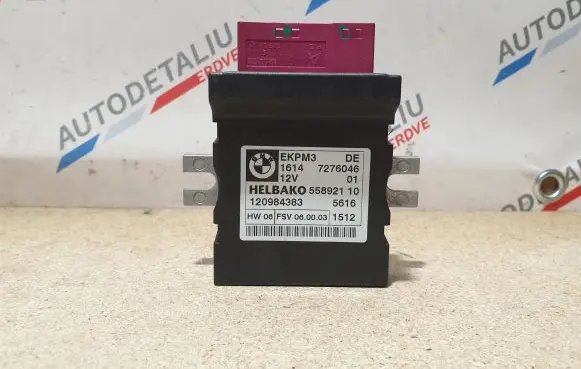BMW X1 E84 Fuel injection pump control unit/module 7276046 16147276046