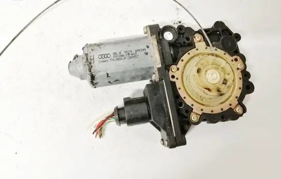 Rear door window regulator motor