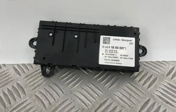 Mercedes-Benz GL X166 Suspension control unit/module A1669003607 10107546 A1669015400