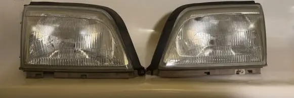 Mercedes-Benz SL R129 Headlights/headlamps set 1298201666 1305621412 1298207761