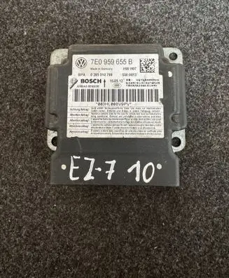 Volkswagen Caddy Airbag control unit/module 7E0959655B 0285010798