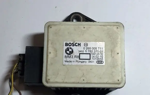 BMW 5 E60 E61 ESP acceleration yaw rate sensor 6782370 34526782370