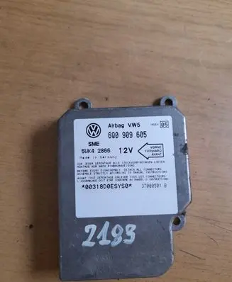 Volkswagen Sharan Airbag control unit/module 6Q0909605 5WK42866