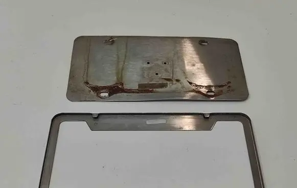 Mercedes-Benz SLC C107 Number plate surrounds holder frame 