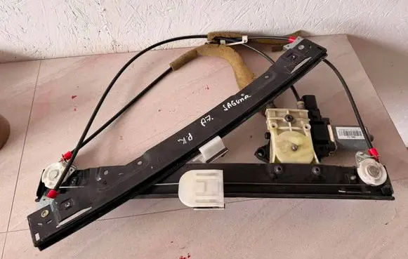 Jaguar XF X250 Front door window regulator with motor 8X23F23201AG