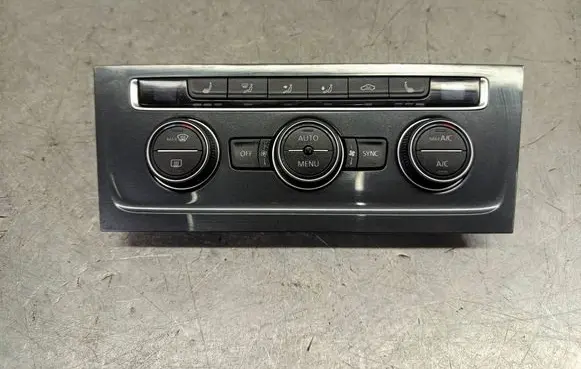 Volkswagen Golf VII Interior fan control switch 5G0907044FD 5HB01267057 1901880288