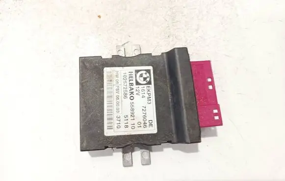 BMW 3 E90 E91 Fuel injection pump control unit/module 16147276046 7276046