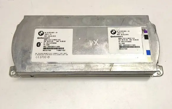 BMW X1 E84 Bluetooth control unit module 9231091 16921115 84109231091
