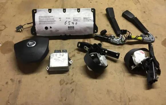 Jaguar XF X250 Airbag set 