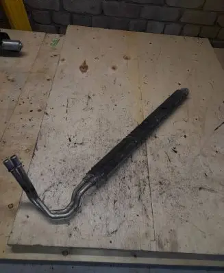 BMW 5 E60 E61 Power steering radiator 
