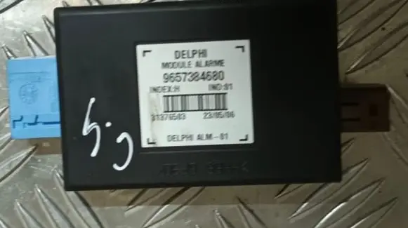 Citroen C4 I Alarm control unit/module 9657384680