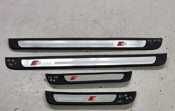 Audi A4 S4 B7 8E 8H sill trim set (inner) 8K0853373 8K0853374