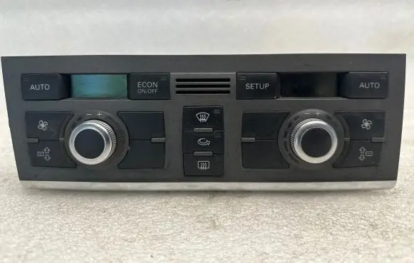 Audi A6 S6 C6 4F Climate control unit 4F1820043R 4F0910043 5HB00883305