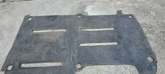 Volkswagen Transporter - Caravelle T5 Rear floor carpet liner 7H1862731B