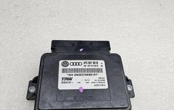 Audi A6 S6 C6 4F Hand brake control module 4F0907801B 4F0910801D