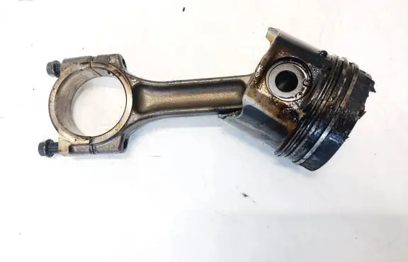 Piston with connecting rod