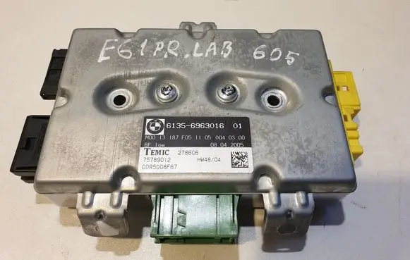 BMW 5 E60 E61 Door control unit/module 75789012 6963016