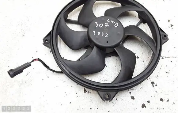 Peugeot 307 Air conditioning (A/C) fan (condenser) 