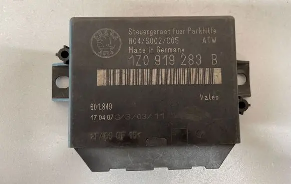 Skoda Octavia Mk2 (1Z) Parking PDC control unit/module 1Z0919283B