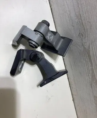 Front door hinge set