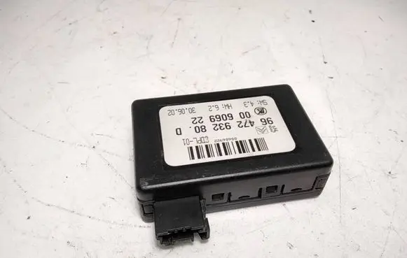 Citroen C3 Rain sensor 9647293280D 00606922