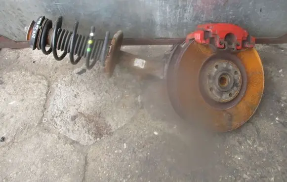 Citroen DS4 Front wheel hub spindle knuckle