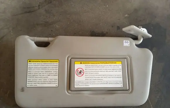 Nissan Micra Sun visor