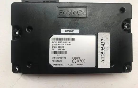 Ford Focus Bluetooth control unit module 14D212