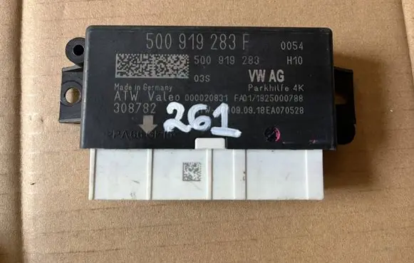Skoda Octavia Mk3 (5E) Parking PDC control unit/module 5Q0919283F