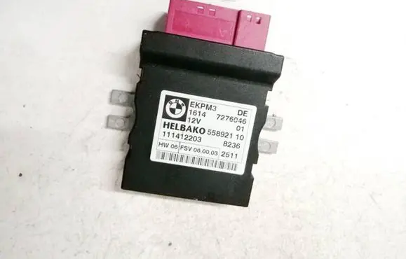 BMW 5 GT F07 Fuel injection pump control unit/module 16147276046 55892110