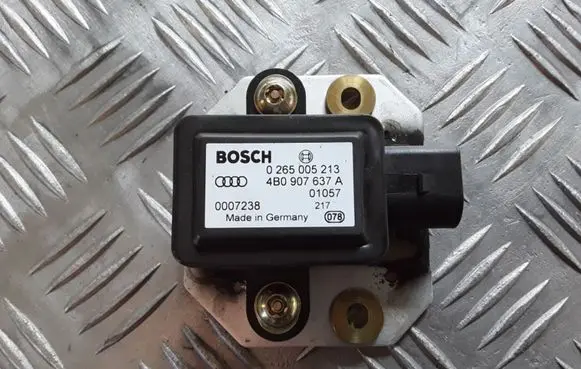 Audi A6 S6 C5 4B ESP acceleration yaw rate sensor 0265005213 4B0907637A