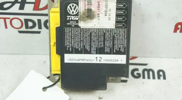 Volkswagen PASSAT B6 Airbag control unit/module 3C0909605P